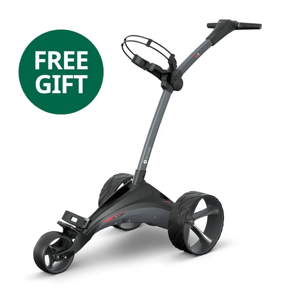 Motocaddy 2025 S1 Standard Lithium Electric Golf Trolley