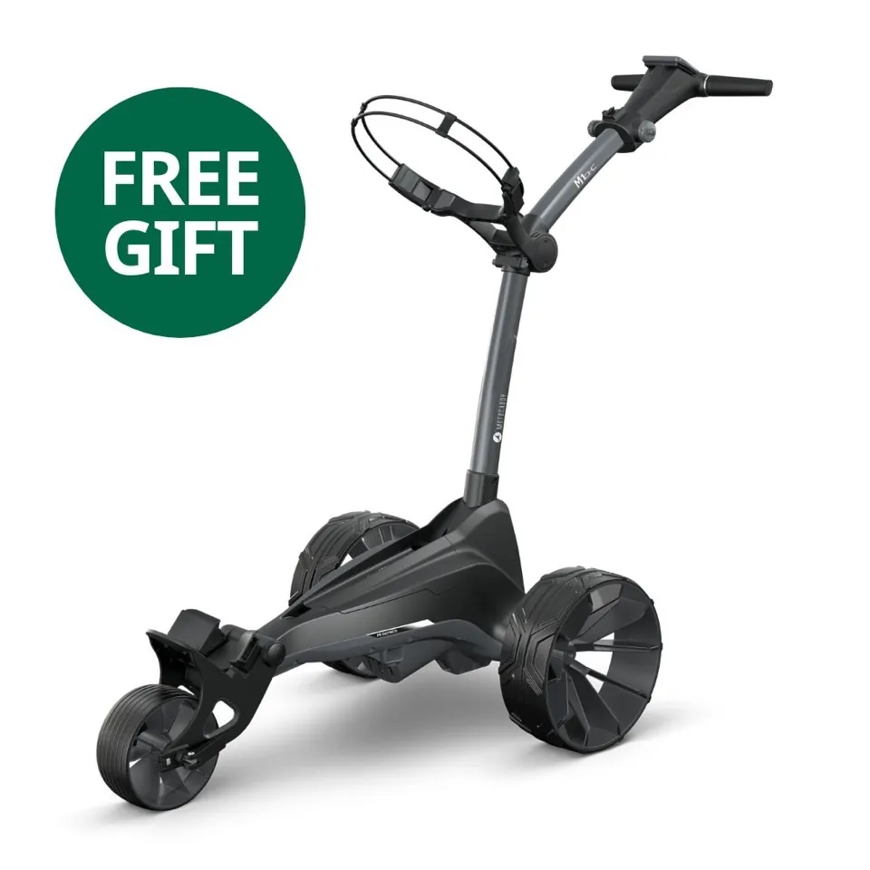 Motocaddy 2026 M1 DHC Ultra Lithium Electric Golf Trolley