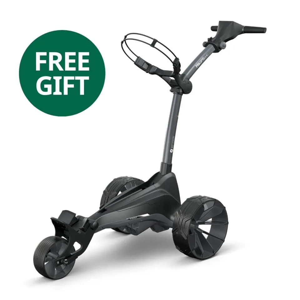 Motocaddy 2026 M5 GPS DHC Ultra Lithium Golf Trolley